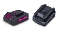 Gomag GO-SK2.0 Akku-Ladegerät-Set Starter-Kit 2,0Ah...