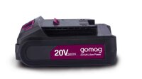Gomag GO-SK2.0 Akku-Ladegerät-Set Starter-Kit 2,0Ah Ersatzakku 20V