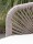 Prestige Home Loungem&ouml;bel-Set 4tlg. Rope mit Polsterauflagen Taupe Outdoor