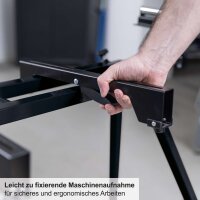 Scheppach UUG1550-BE Universal-Untergestell für Kappsäge Säge Traglast 150kg