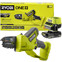 Ryobi RY18PSX10A-120 Baumschneider Akku-Kettens&auml;ge...