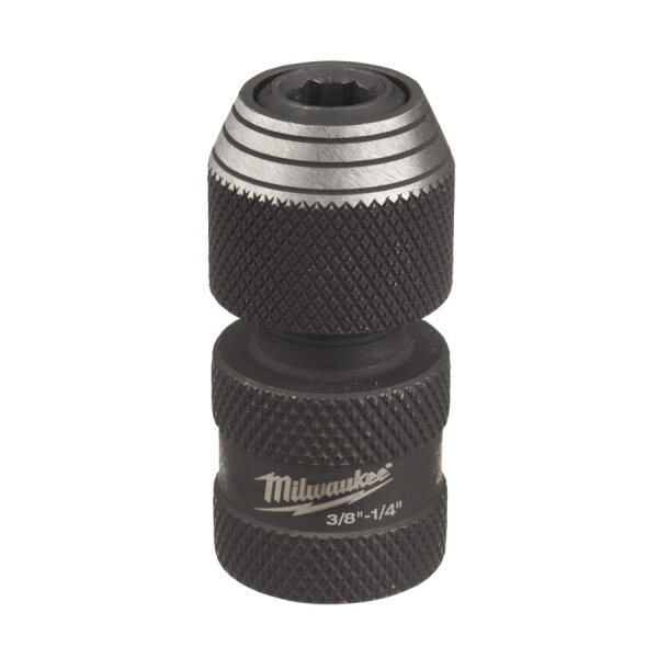 Milwaukee  Bit-Adapter Shockwave 50mm 3/8" Vierkant auf 1/4" Sechskant