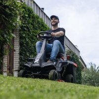 Scheppach MR230-61 Benzin-Aufsitzrasenmäher Rasenmäher Mäher 6,0PS 150L 61cm