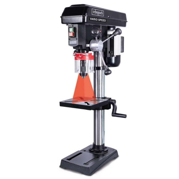Scheppach BTD19Vario-BE Tischbohrmaschine 550W 1,5mm -13 mm Spannfutter