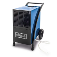 Scheppach DH6100x Bautrockner 60L / Tag 1050W Auto-Stopp...