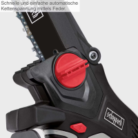 Scheppach PCS6-20ProS Gehölzschneider 130mm Schwert inkl. Akku Ladegerät, Koffer