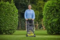 Ryobi RY18LMX40C-0 Akku-Rasenmäher Mäher Brushless bis 399m² 40cm 18V ONE+ Solo