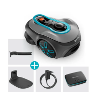 Gardena Mähroboter smart SILENO Free Set 600m² kabellos mit App-Steuerung