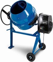 Scheppach MIX125 Betonmischer Mischer Zementmischer 230V...