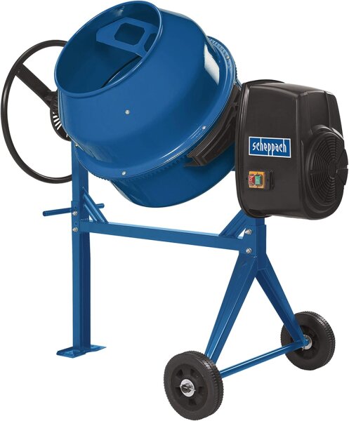 Scheppach MIX140 Betonmischer Mischer Zementmischer 230V 550W 140L Ø385mm