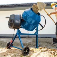 Scheppach MIX180 Betonmischer Zementmischer Mischer 230V 800W 180L Ø390mm