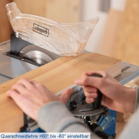 Scheppach HS80 Tischkreissäge Tischsäge Säge 1200W 24Z Ø210mm