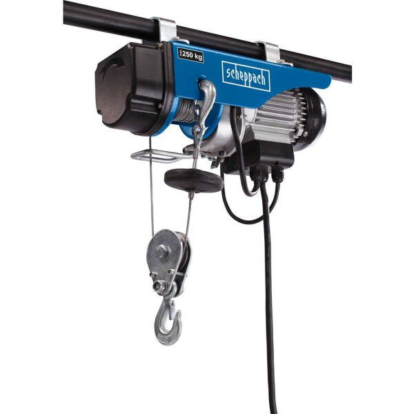 Scheppach HRS250 Elektrischer Seilzug Kettenzug Flaschenzug 230V 530W 250kg