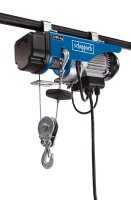 Scheppach HRS250 Elektrischer Seilzug Kettenzug Flaschenzug 230V 530W 250kg