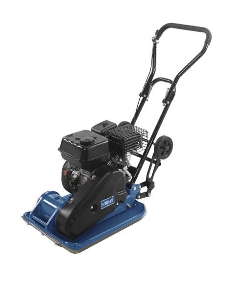 Scheppach HP1300S Rüttelplatte inkl. Fahrvorrichtung und Gummiplatte 6.5PS