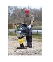 Scheppach Vibrationsstampfer VS1000 Stampfer inkl. Fahrvorrichtung 6,5 PS 10000J
