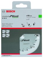 Bosch Professional Kreiss&auml;geblatt O 85 mm x 1,1 / 0,7 x 15 mm 20 Z&auml;hne f&uuml;r Holz