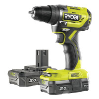 Ryobi R18DD5-220S Brushless Akku-Kompakt-Bohrschrauber...