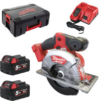 Milwaukee M18FMCS-502X Akku-Metallkreissäge 18 V, 2x...