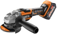 AEG BEWS 18-125BL-502C Brushless Akku-Winkelschleifer...