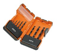 AEG Holzbohrer-Set in Kunststoffbox 3 - 10 mm